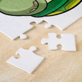 Schuif met Shell & Coffee om te gaan Legpuzzel (Zijkant)