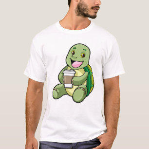 Schuif met Shell & Coffee om te gaan T-shirt