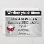 Schuif met vedermasker kaart (Achterkant)