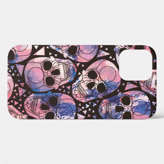 Schuif met veelhoekige siervoorwerpen. Halloween.  Case-Mate iPhone Case (Achterkant (horizontaal))