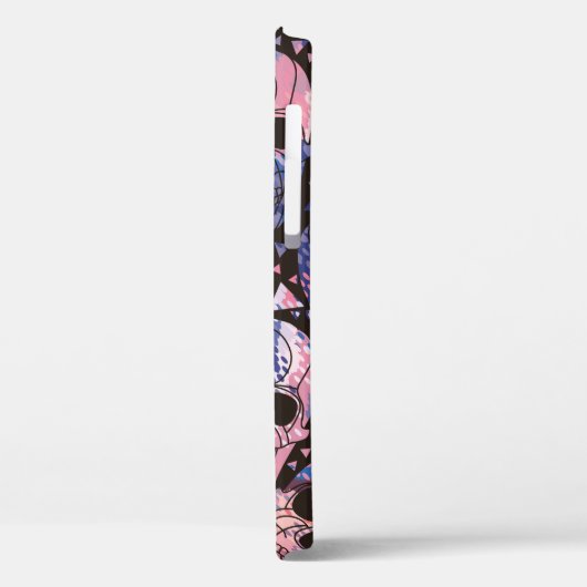 Schuif met veelhoekige siervoorwerpen. Halloween. Case-Mate iPhone Case (Achterkant / Links)