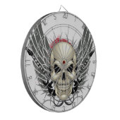 Schuif met vleugels en gitaren dartbord (Voorkant Links)