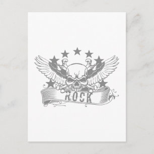 Schuif met Wings Rock Banner Briefkaart