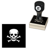 Schuif n Botten Zwarte rubberstempel (Gestempeld)