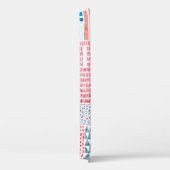 Schuif naadloos patroon in patchwork-stijl. Eenvou Case-Mate iPhone Case (Achterkant / Rechts)