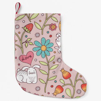 Schuif naadloos patroon met bundels kleine kerstsok