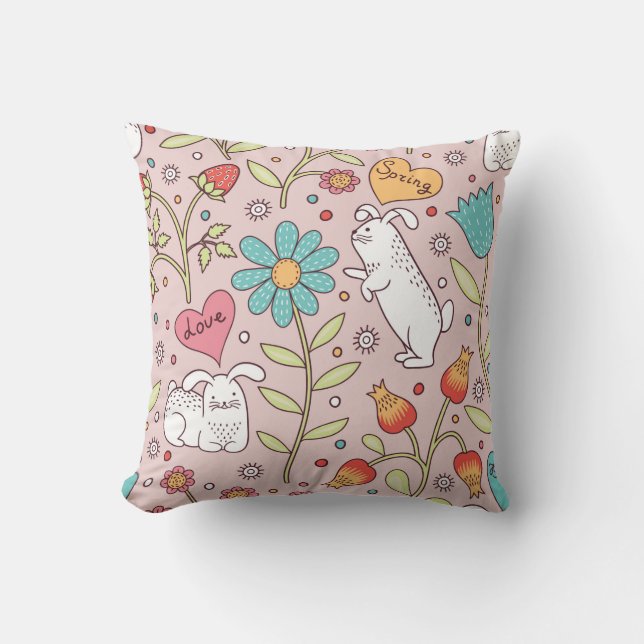 Schuif naadloos patroon met bundels kussen (Voorkant)