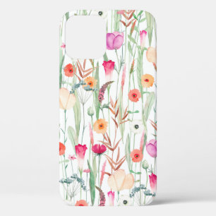 Schuif naadloos patroon met verschillende wilde bl Case-Mate iPhone case