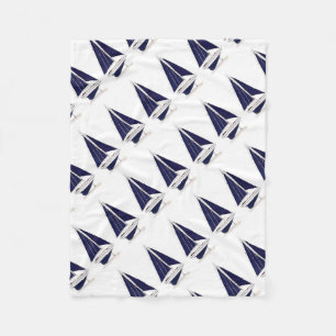 Schuif  Nautical Boat afbeelding Fleece Deken