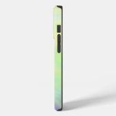 Schuif neonillustratie op waterverf achtergrond Case-Mate iPhone case (Achterkant / Links)