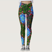 Schuif of roest de virtuele bloem leggings (Voorkant)