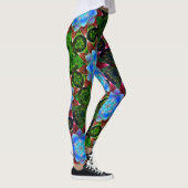 Schuif of roest de virtuele bloem leggings (Rechts)