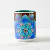 Schuif of roest de virtuele bloem mok (Midden)