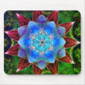 Schuif of roest de virtuele bloem muismat (Voorkant)