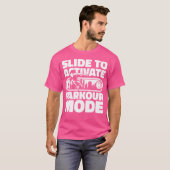 Schuif om de Parkour-modus te activeren Traceur-tr T-shirt (Voorkant volledig)
