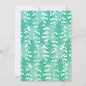 Schuif onder het Zee Babyschoenen Kaart (Achterkant)