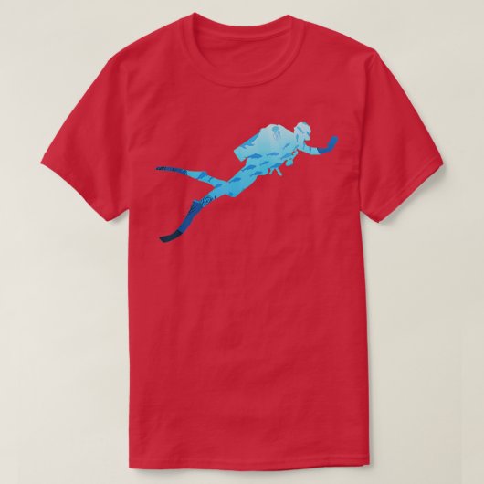 Schuif onder water t-shirt (Design voorkant)