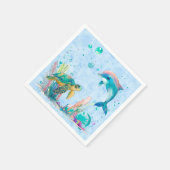 Schuif onderwater servet