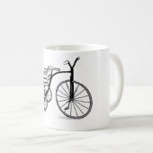 Schuif op 3 wielen koffiemok (Voorkant rechts)