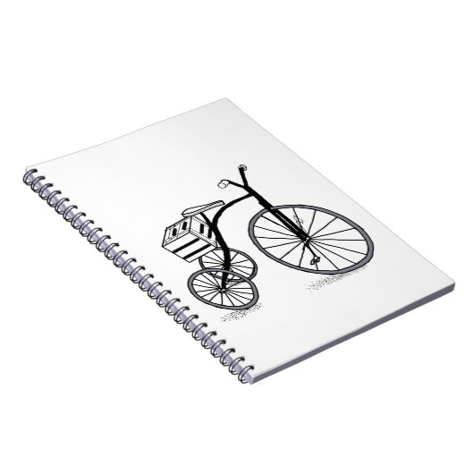 Schuif op 3 wielen notitieboek (Rechterzijde)