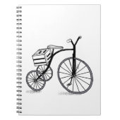 Schuif op 3 wielen notitieboek (Voorkant)