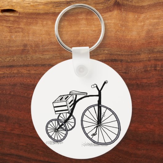 Schuif op 3 wielen sleutelhanger (Voorkant)