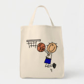 Schuif op Basketball Sink T-shirs en Gifts Tote Bag (Voorkant)