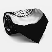 Schuif op Black Stropdas (Opgerold)