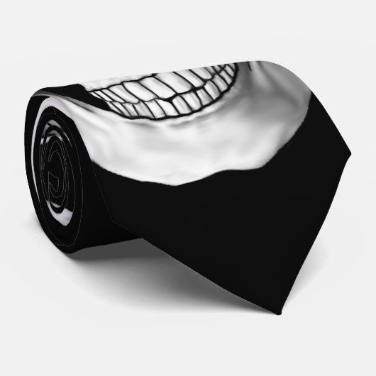 Schuif op Black Stropdas (Opgerold)