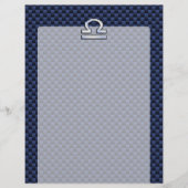 Schuif op blauwe koolstofvezel (Voorkant)