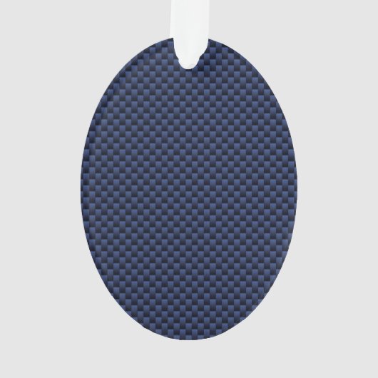 Schuif op blauwe koolstofvezel ornament (achterkant)