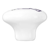Schuif op Botten keramische knop (Zijkant)