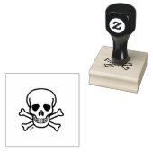 Schuif op Botten rubberstempel (Gestempeld)