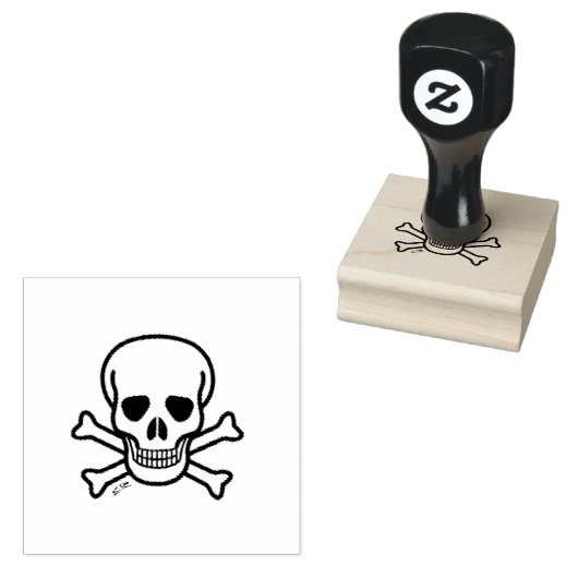 Schuif op Botten rubberstempel (Gestempeld)