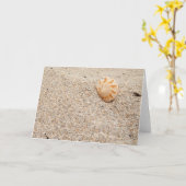 Schuif op de Beach Kaart (Gele Bloem)