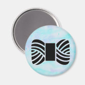 Schuif op de textuur van de waterverf magneet (Voorkant / Achterkant)