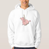 Schuif op een vleugel hoodie (Voorkant)