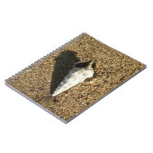 Schuif op het strand notitieboek (Linkerzijde)