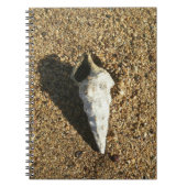 Schuif op het strand notitieboek (Voorkant)