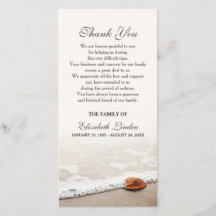 Schuif op het strand | Sympathie Hartelijk dank