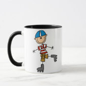 Schuif op het teken Roller Mok (Links)