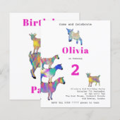 Schuif op het verjaardagscentrum (Voorkant / Achterkant)