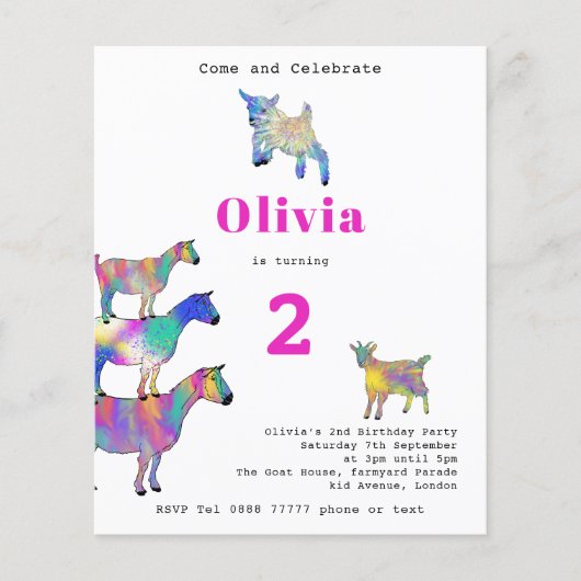 Schuif op het verjaardagscentrum (Voorkant)