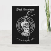 Schuif op Keltische knotwork-verjaardagsKaart Kaart (Voorkant)