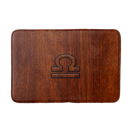 Schuif op Mahogany Style Decor Badmat (Voorkant)