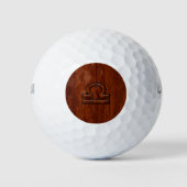 Schuif op Mahogany Style Decor Golfballen (Voorkant)