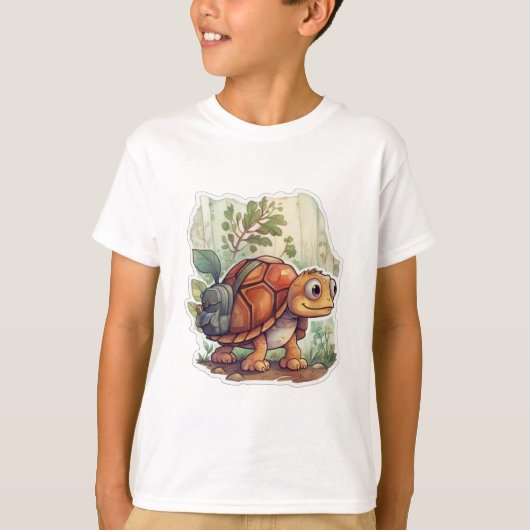 Schuif op reis t-shirt (Voorkant)