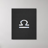 Schuif op zwarte slang canvas afdruk (Voorkant)