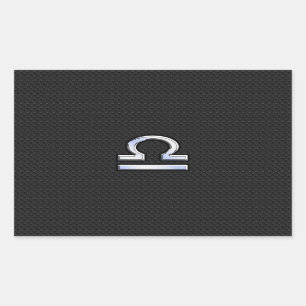 Schuif op zwarte slang rechthoekige sticker