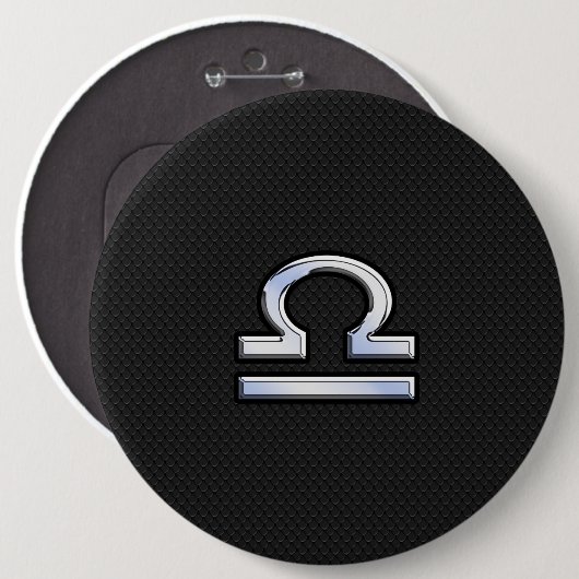 Schuif op zwarte slang ronde button 6,0 cm (Voorkant /achterkant)